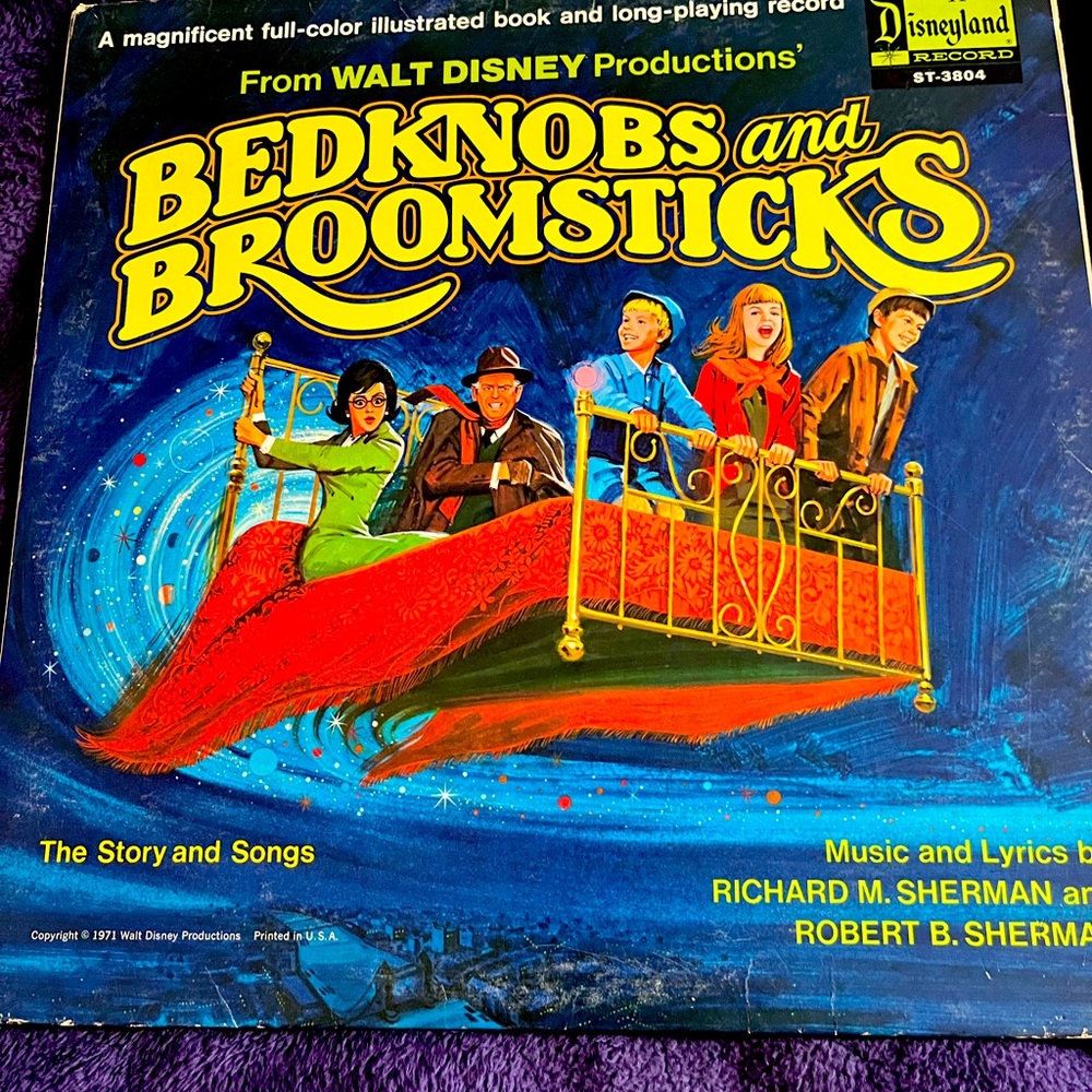 Disney story book with album
